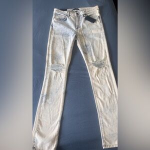 Monfrere Greyson Distressed Skinny Jeans